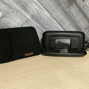 Memorex Foldable Travel Speaker (M2290BLK) for iPod, Charger & Case [R1.1]